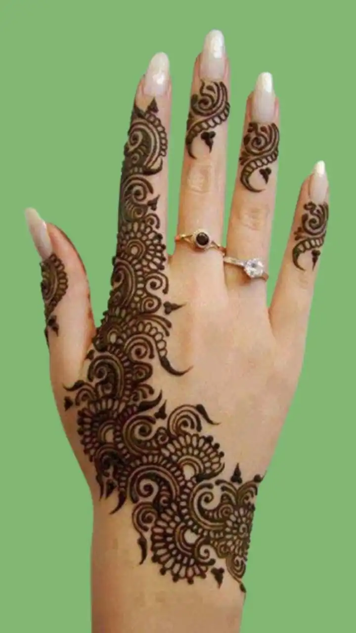 VERY EASY SHADED ARABIC HENNA MEHNDI DESIGN #1 || सरल शेडेड अरबी मेहँदी  बनाना सीखिए - YouTube | Palm mehndi design, Henna designs, Mehndi designs