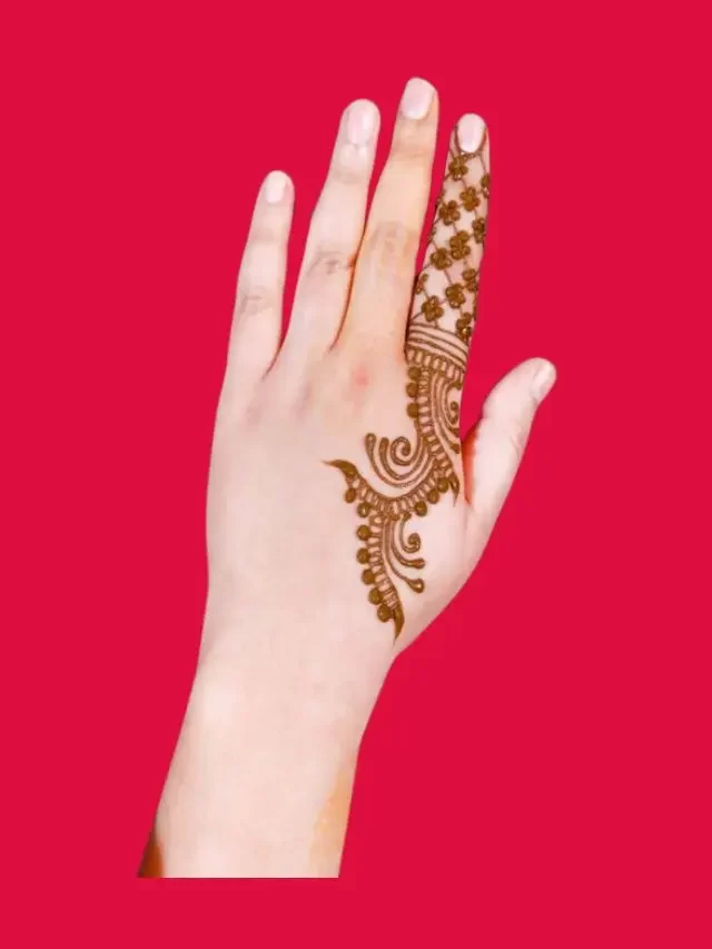 7 Short Mehndi Designs For Back Hand